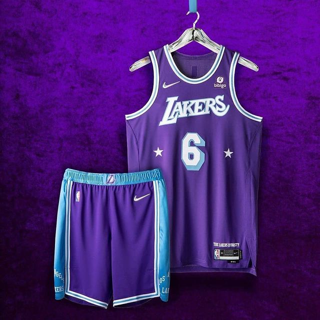 Los Angeles Lakers LeBron James Moments Mixtape City Edition Authentic  Jersey