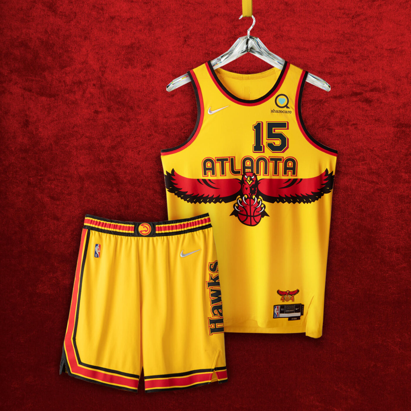 Maillot City 2021-2022 Des Atlanta Hawks : Retour En 1968