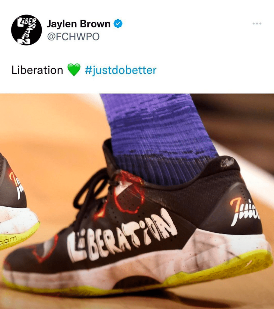 jaylen brown nike conflit