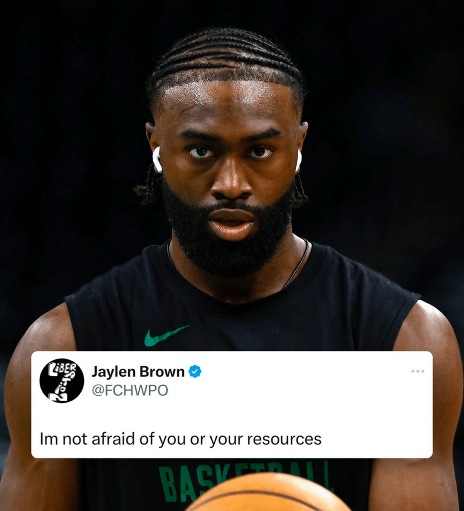 jaylen brown nike conflit