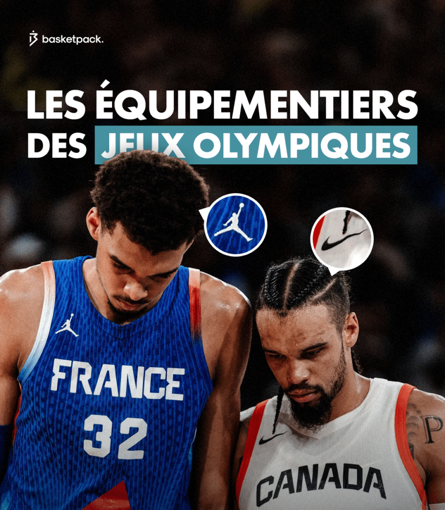 les equipementier maillot basket des jo de paris 2024