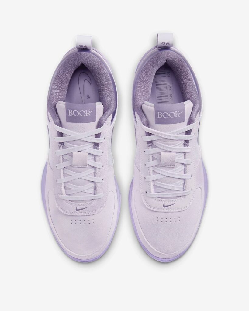 nike book 1 barely grape