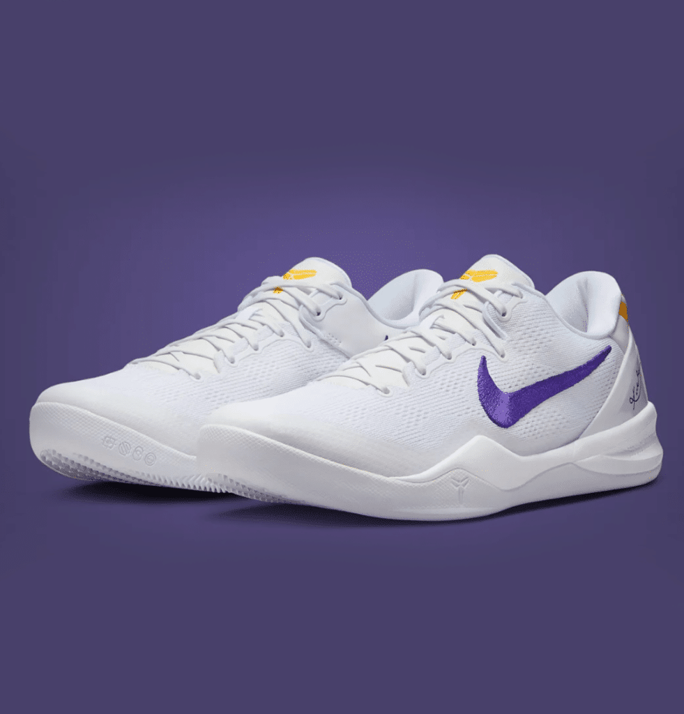 nike kobe 8 lakers home team bank pack