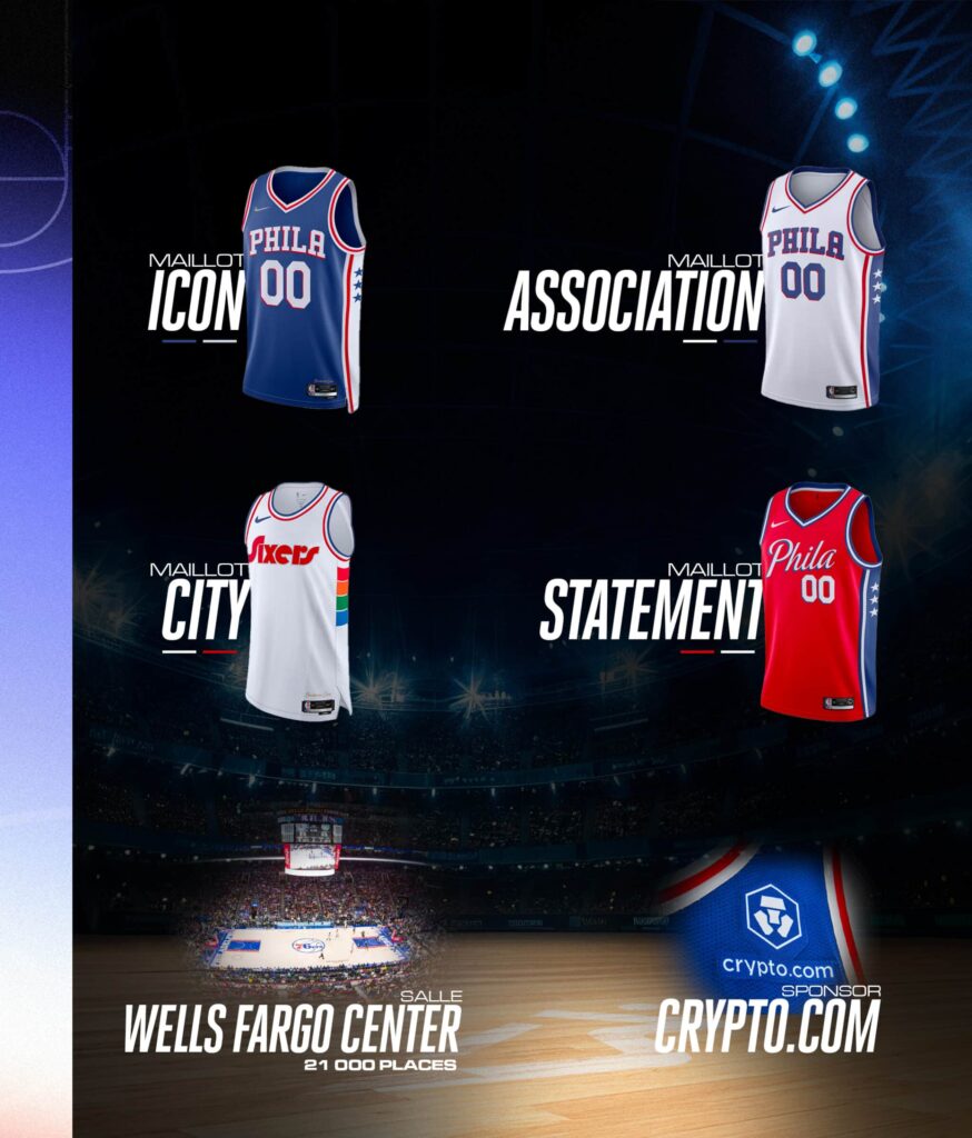 maillots phladelphia sixers 76ers 2024 2025