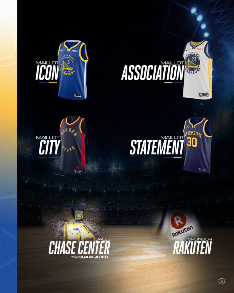 maillots golden state warriors nba 2024 2025