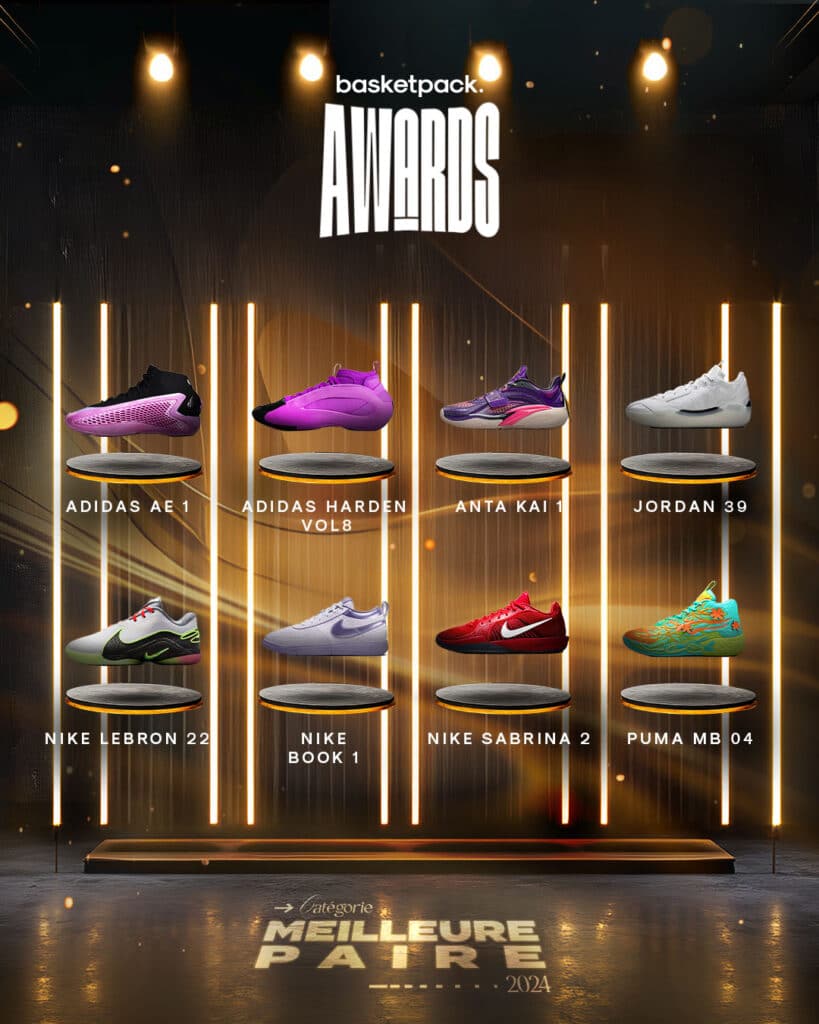 plus belle paire basketball kicks 2024 basketpack awards