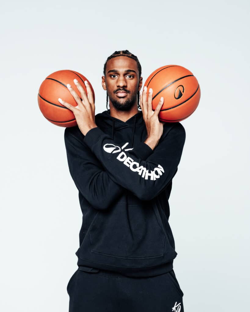 alex sarr signez chez decathlon nouvelle paire chaussure basket